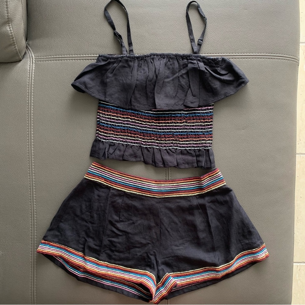 Solid & Striped Short Set - Picture 7 of 14